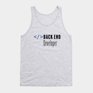 Back End Developer Tank Top